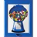 Gumball Machine Frame - Blue
