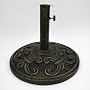 Antique Bronze 18-1/2-in Market Umbrella Base / Stand