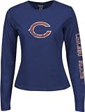 Chicago Bears Long Sleeve Youth Property Of Tee, Size= Medium
