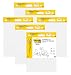 Post-it Super Sticky Mini Easel Pad, 15 x 18 in, White, 6 Pads