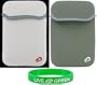 Non-OEM Sony Electronic Reading Device PRS-505 PRS-500 PRS505 PRS500 Neoprene Sleeve Case - Reversible Grey White