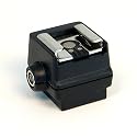 Seagull SC-5 Hot Shoe Adapter to Standard Flash Shoe with PC Connection - for Konica Minolta Maxxum & Sony Alpha Digital SLR Cameras