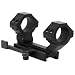 AR15 QR Weaver  Mount/ Cantilever Scope Mount Rear Ring/30mm and 1" Inserts