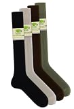 YOU FOR NATURE - Herren Kniestrümpfe 100% BIO Baumwolle (mercerisiert)