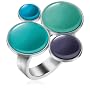 Swatch Bijoux Damen-Ring Loburia Blau Gr.59 JRS044&hellip von Swatch Bijoux