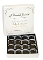 74% Dark Belgian Chocolate Cocoa Nibs Truffles - 16pc