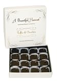 74% Dark Belgian Chocolate Cocoa Nibs Truffles - 16pc