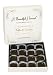 74% Dark Belgian Chocolate Cocoa Nibs Truffles - 16pc
