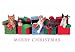 Christmas Wrapping Kittens Christmas Card - Kitten And Cats Holiday Greeting Card
