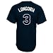 Tampa Bay Rays Evan Longoria Full Button Down Synthetic Replica Batting Practice Jersey,Large