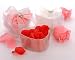 Soaps Perfect Heart Scented Rose with Silver Heart Charm Pink (24 per order) Wedding Favors