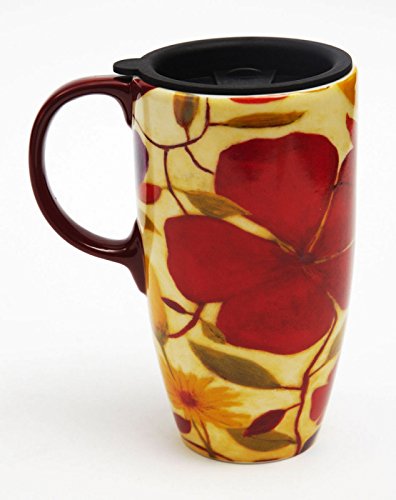 Floral Spice Latte Travel Mug