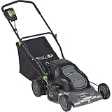 : Earthwise Cordless Electric Lawn Mower - 20in. Deck, Model# 60020