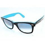 RAY BAN RB 2140 Sunglasses Rayban RB2140 Wayfarer Black Blue 1001 3F