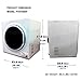 Panda Portable Compact Laundry Dryer Apartment Size 110v 13lbs/3.75 Cu.ft.-larger Size-2014 New Model