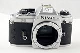 Nikon FG SLR film camera in chrome body