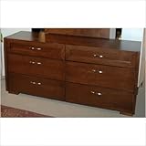 Huppe 006235-0 Madrid Dresser Dresser Finish: Brownie