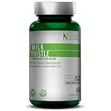 Pure Milk Thistle Seed Powder -Raw Non-GMO 30:1 Extract has 7 Essential Fatty Acids -Alcohol Free -60 Veggie Caps -200 mg -Optimal For Liver Protection, Cleanse, Detox & Kidney Support*