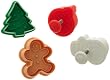 Ateco Plunger/Cutter Set - Christmas