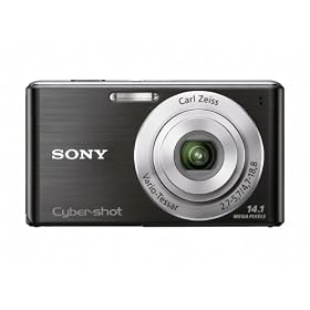 Sony DSCW530 Cyber-shot Digital Still Camera - Black (14.1MP, 4x Optical Zoom) 2.7 inch LCD