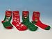 Kitchen & Housewares : Ladies Christmas Socks Pair 4 PER PACK (XA0263)