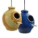 Handthrown Stoneware Chickadee Feeder