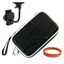 Garmin n�vi GPS 4.3-Inch Portable GPS Navigator **Black** Hard Shell Cube Garmin Carrying Case For Models: NUVI 200 205 250 255 260 265 270 275 465 200w 205w 250w 255w 260w 265w 265wt 265t 275t + Garmin GPS Car Mount GPS Holder!!!
