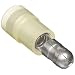 Morris Products 12058 Bullet Disconnect, Double Crimp, Nylon Insulated, Yellow, 12-10 Wire Size 0.197"   (Pack of 100)