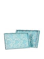 HOME FURNITURE Set Bandeja 2 Uds.