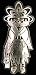 Hopi Kachina Pin or Brooch by Milson Taylor, #19