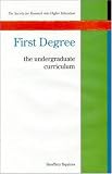 FIRST DEGREE (Society for Research into Higher Education)