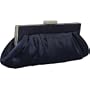 J. Furmani Silk Satin Evening Bag (Navy)