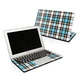 Turquoise Plaid Design Skin Decal Sticker for Apple MacBook PRO 13"" Aluminum (w/ SD card slot released in 2009)