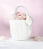 Cream Rose Flower Basket