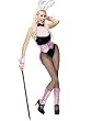 Sexy Bunny Costume Pink And Black Halloween Costumes