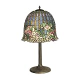 Buy Dale Tiffany TT10379 Flowering Lotus Table Lamp, Antique Bronze Verde and Art... by Dale Tiffany Lamps