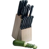 15 Piece Cutlery Set in Wood Block