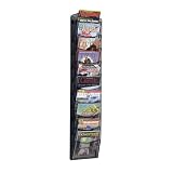Safco Model 10-Pocket Magazine Rack, Black Onyx (5579)