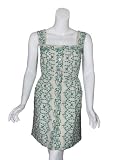 New TOCCA Embroidered Eyelet Dress in Teal