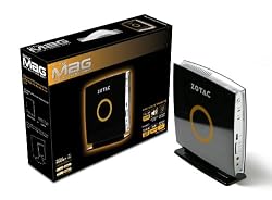 Zotac MAG Intel Atom N330, NVIDIA ION, 2 GB DDR2, 160 GB HD, eSATA, HDMI HD-ND01-U Mini PC - No OS