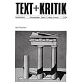 Pop-Literatur (TEXT+KRITIK Sonderband)