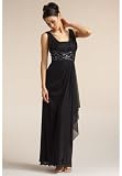 Chadwicks Crisscross Bead Dress