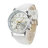 Herren Quartz-Armbanduhr wei�von "Arktis"