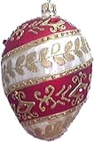 Museum Collection Faberg&Atilde;&copy; St. Petersburg Festival Egg Glass Ornament-Medium
