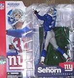 Mcfarlane Series 4 Jason Sehorn Blue Jersey Variant Ney York Giants