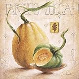 Produkt-Bild: Eurographics CA1544 Claudia Ancilotti, Zucca 18 x 18 cm, Hochwertiger Kunstdruck - Kochen