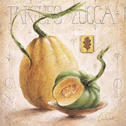 Eurographics CA1544 Claudia Ancilotti, Zucca 18 x 18 cm, Hochwertiger Kunstdruck - Kochen