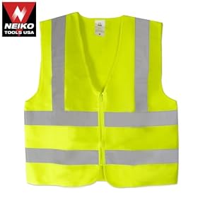 Neon Green-ANSI Approved Safety Vest XXXL