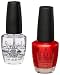 OPI Nail Polish, Friar Friar Pants On Fire (B11), 0.5-Ounce & Classic Top Coat 0.5-Ounce