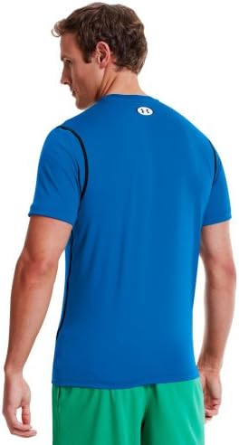 Under Armour Men's HeatGear® Sonic Fitted Short Sleeve Extra Large ELECTRIC BLUE
